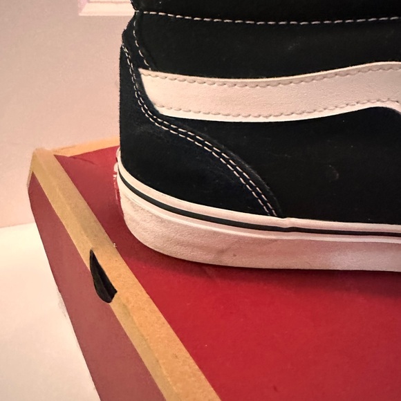 Vans Men's Black High-Top Sneakers - Picture 8 of 13